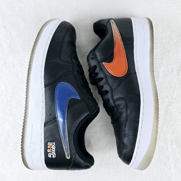 Kith x Nike Air Force 1 Low New York Knicks Away Size 13 CZ7928-001 - Picture 5 of 12